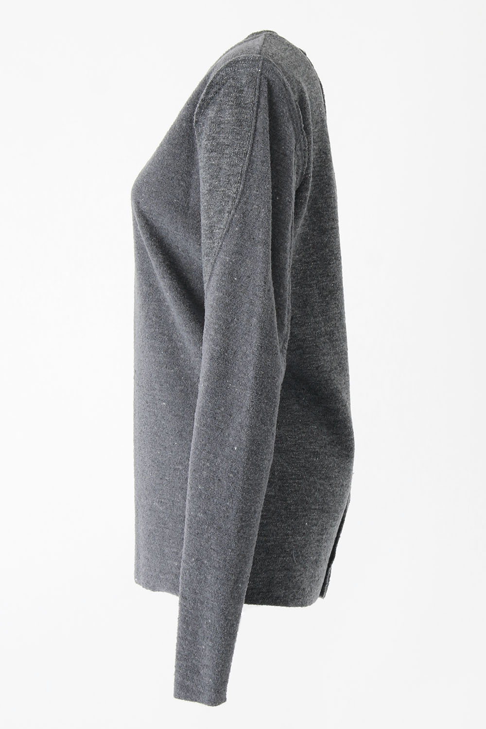 Dyed and Bleached Motif Round Neck Short Sleeve