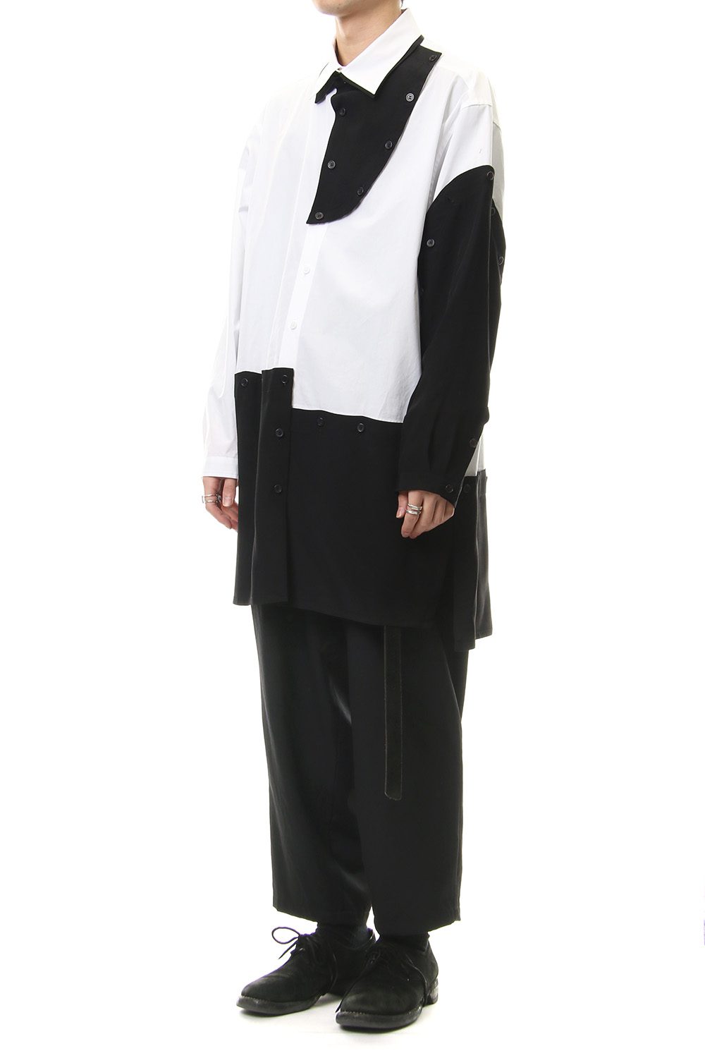 Front Detachable Button Shirt