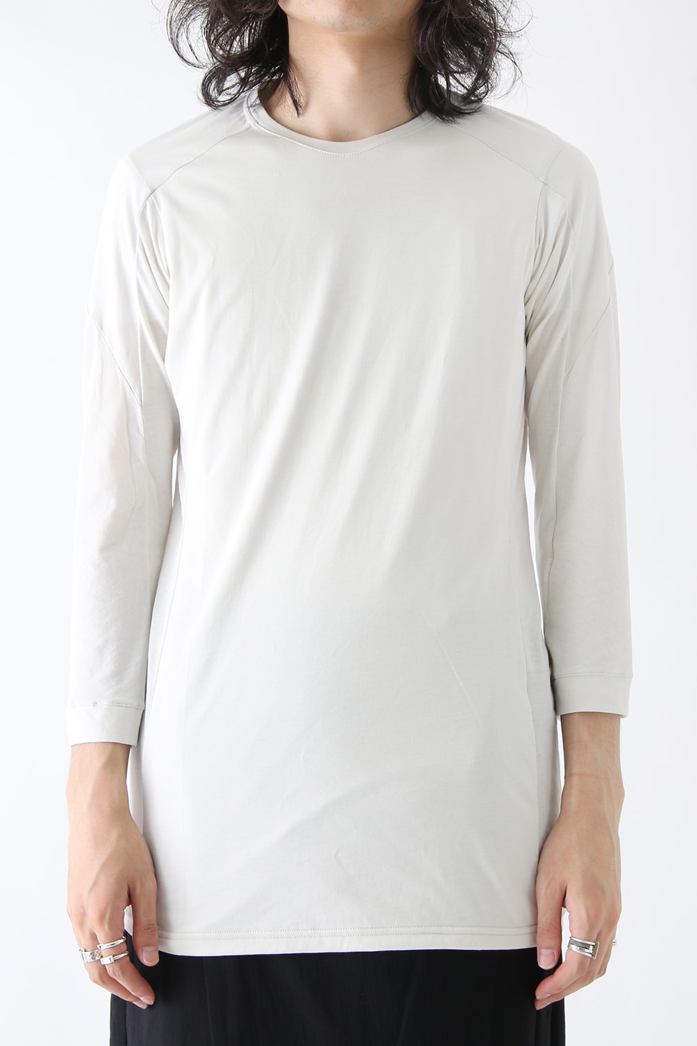 Three-quarter Sleeve Egyptian Cotton Jersey (GIZA) 