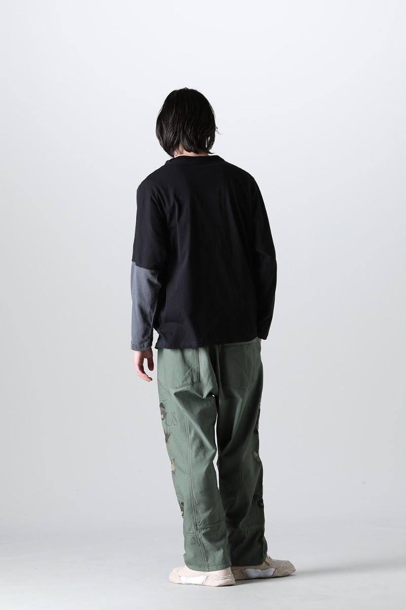 Crack L/S T-shirt - M1