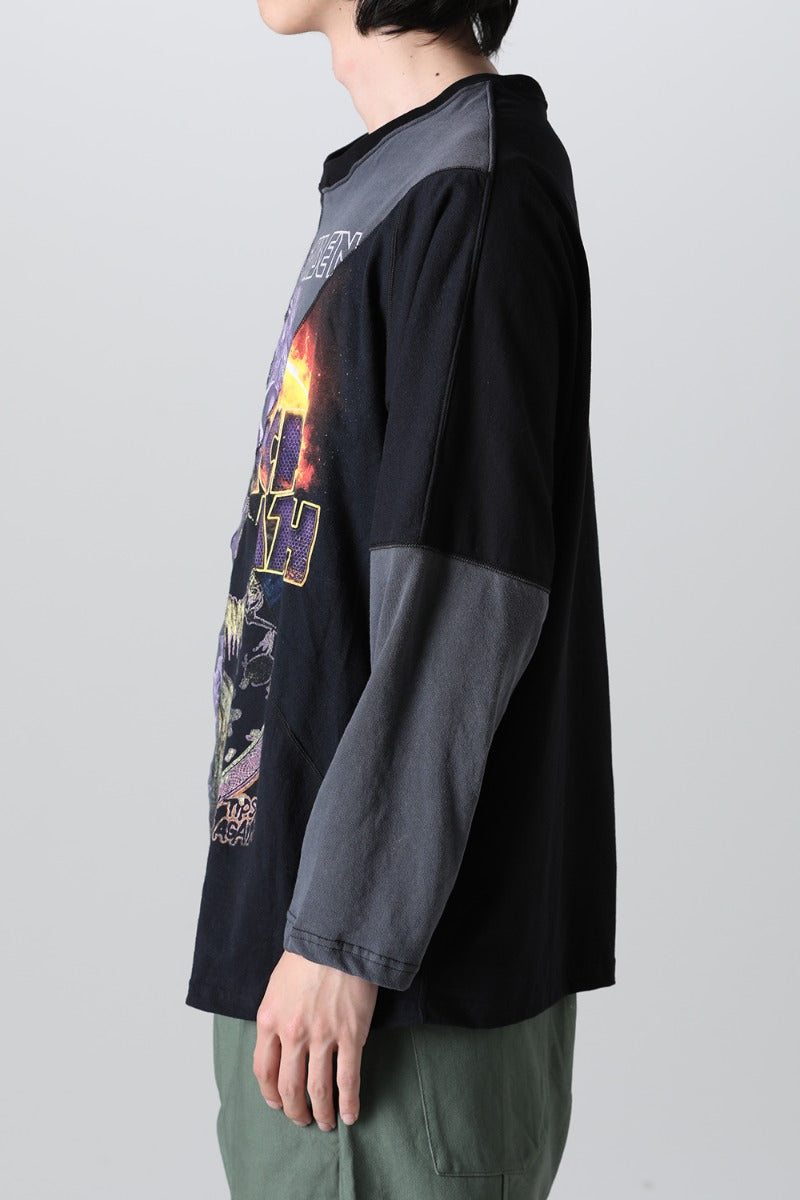 Crack L/S T-shirt - M1