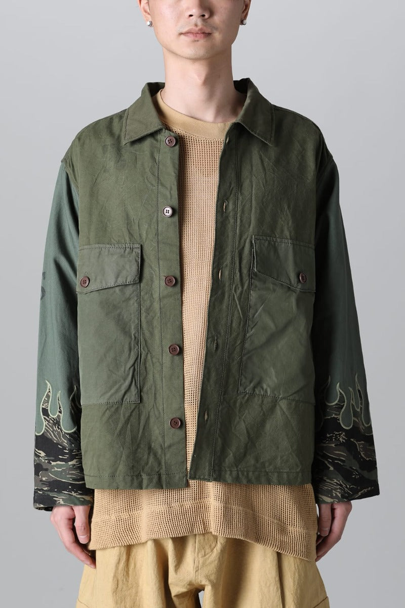 Fire EMB jacket  Tiger - M