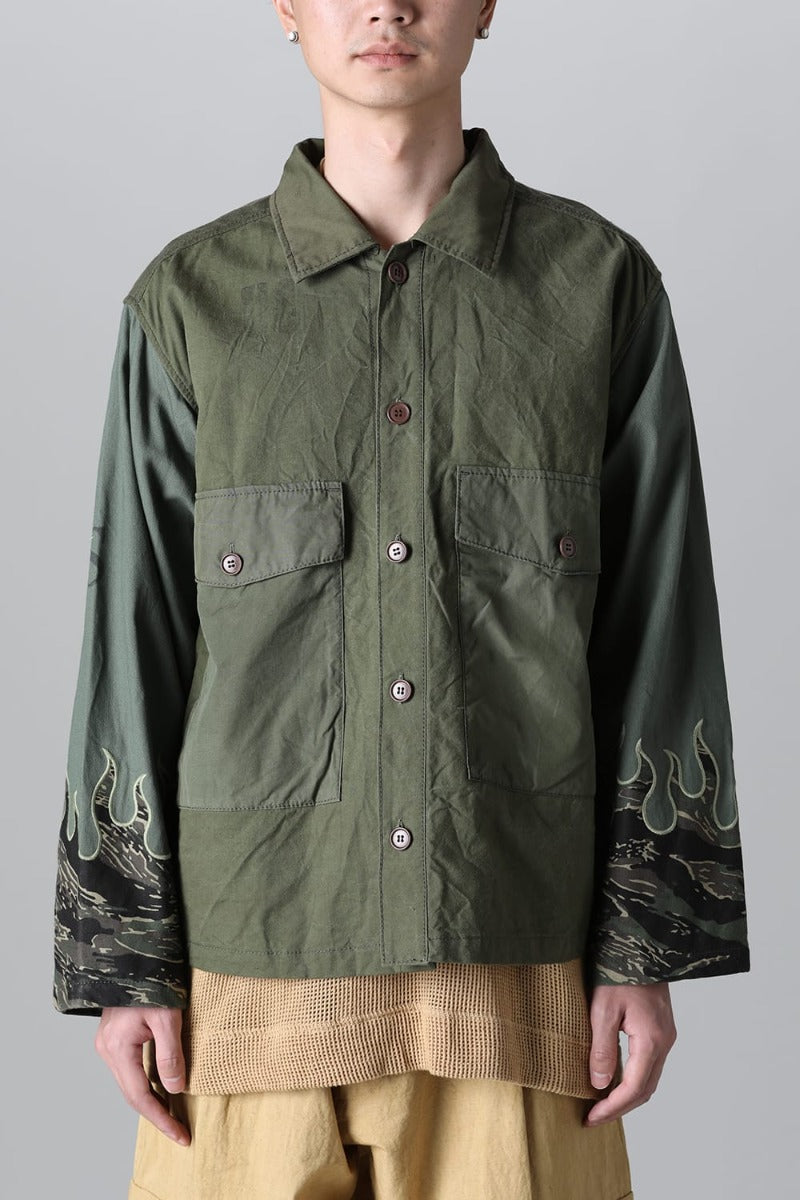 Fire EMB jacket  Tiger - M