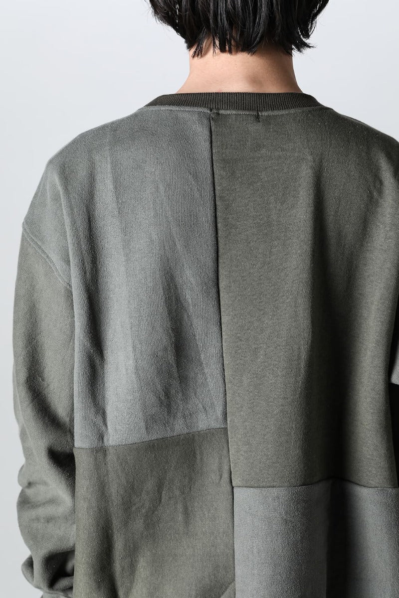 Military Reverse Sweat  Khaki