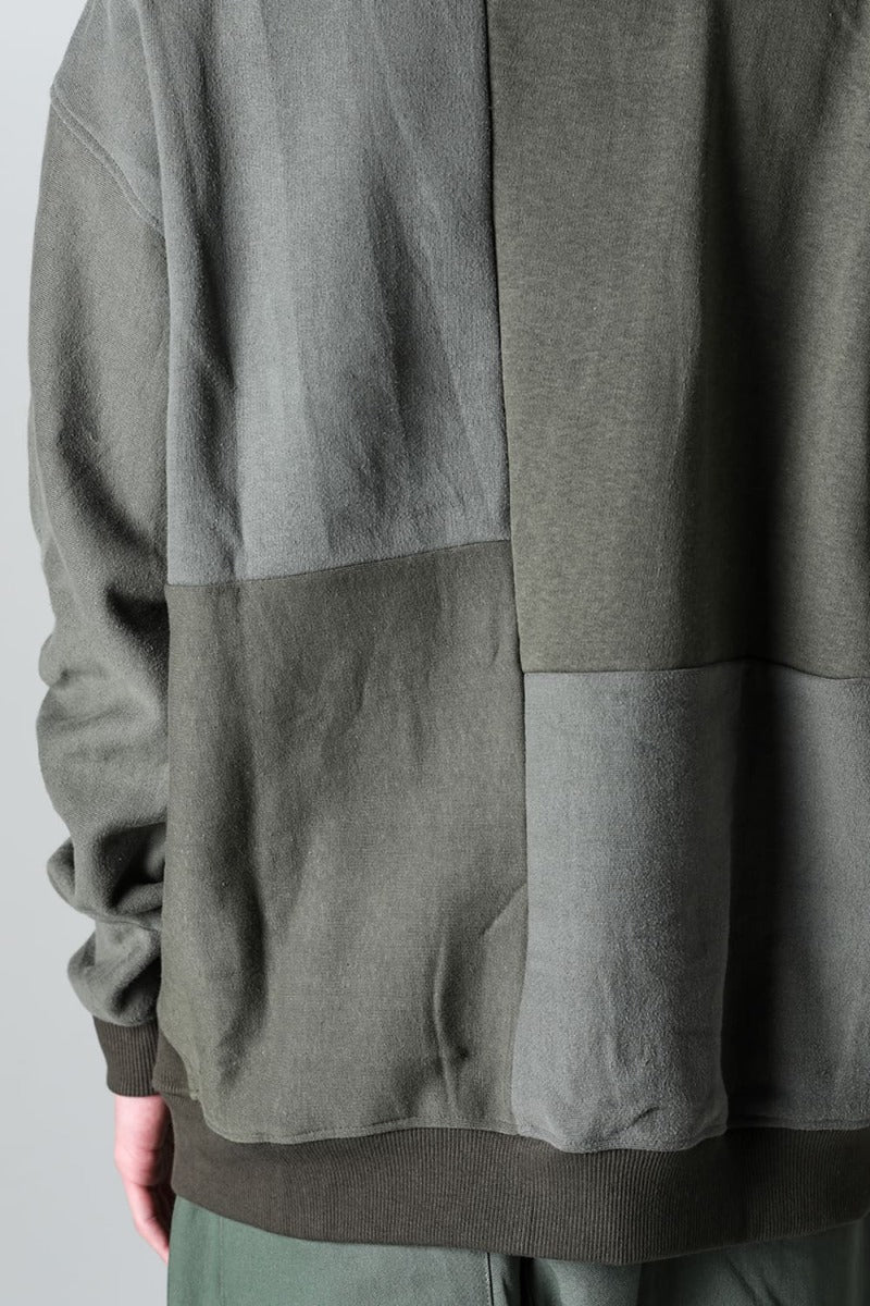 Military Reverse Sweat  Khaki
