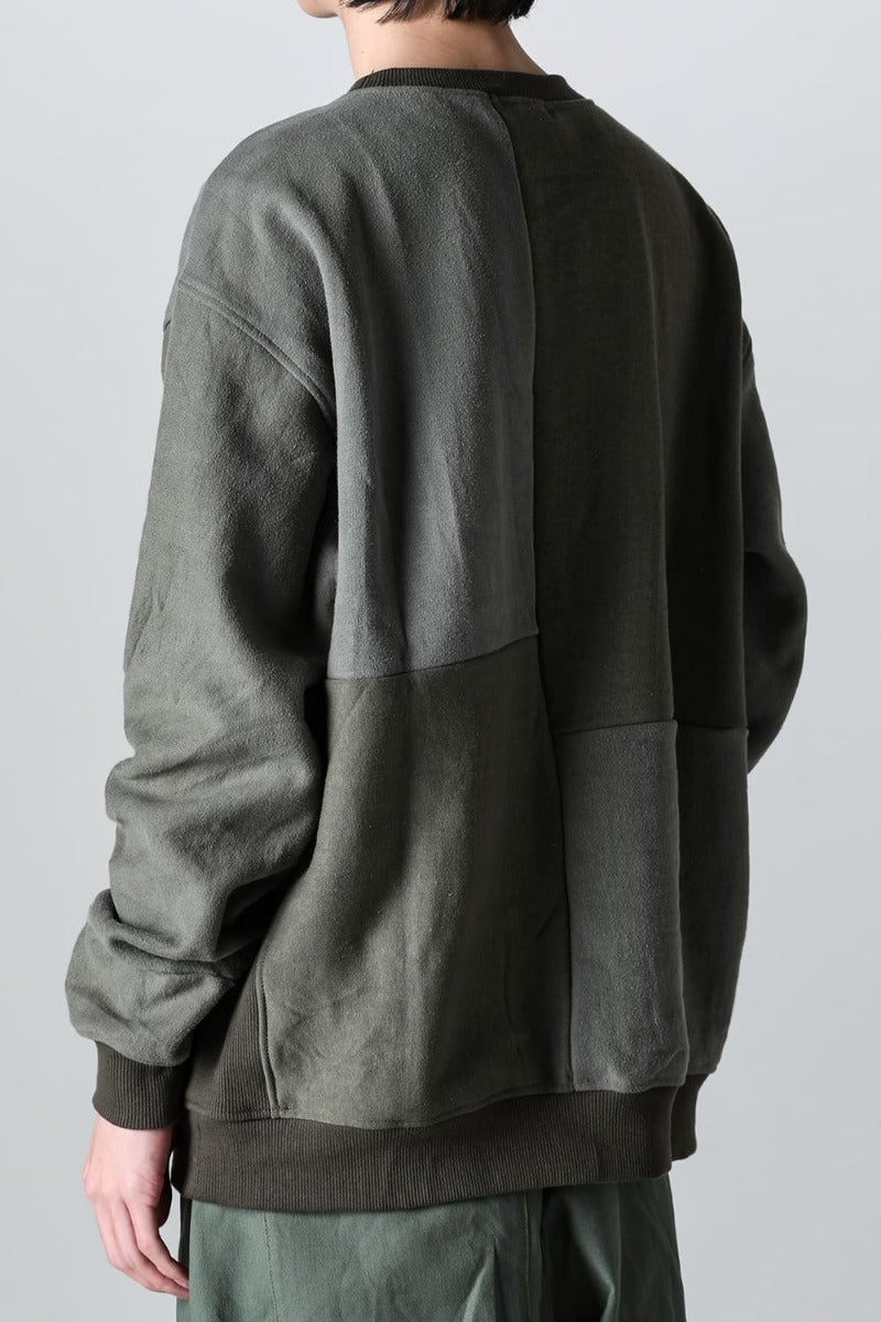 Military Reverse Sweat  Khaki
