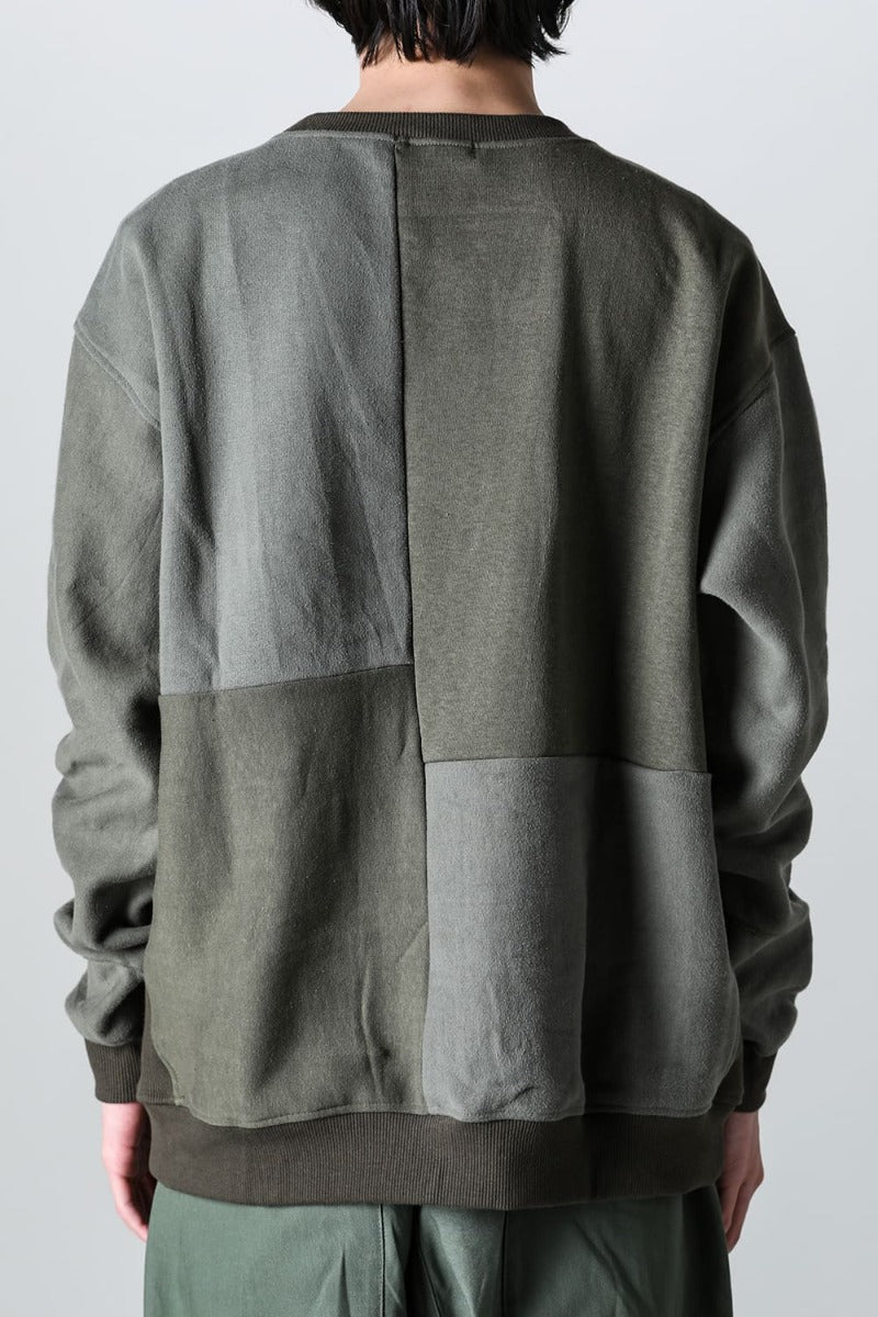 Military Reverse Sweat  Khaki