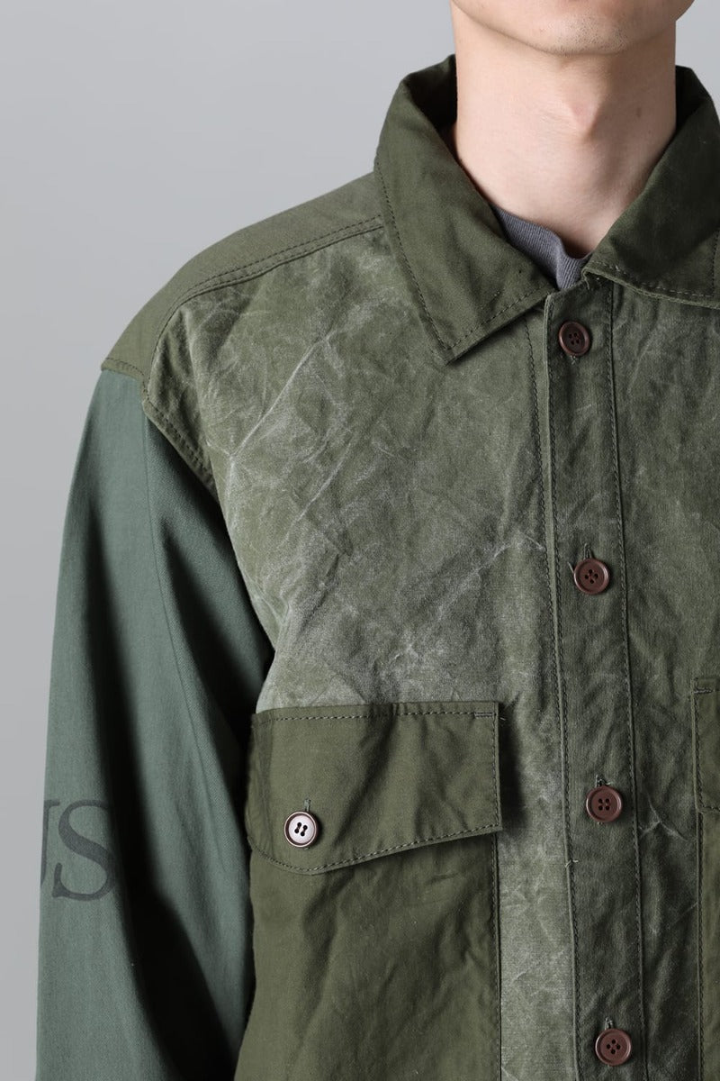 Fire EMB jacket  Denim - L1