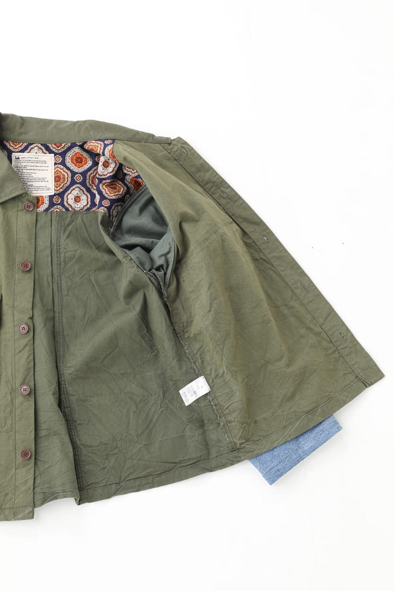 Fire EMB jacket  Denim - M1