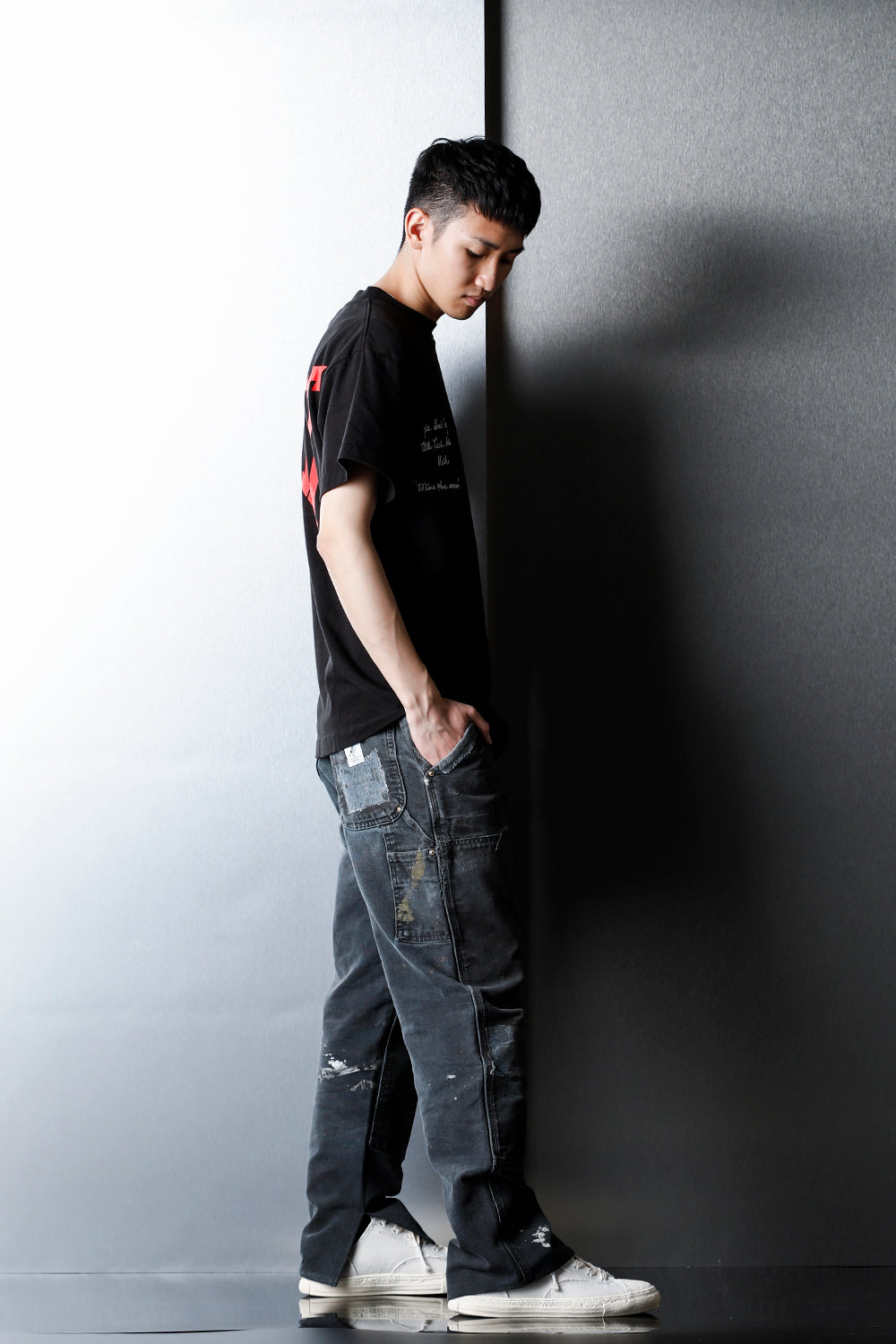 REWORKED PAINTER PANTS