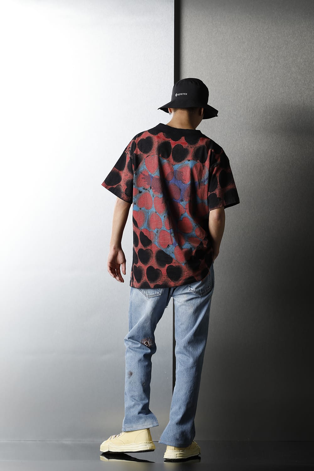 REWORKED DENIM PANTS