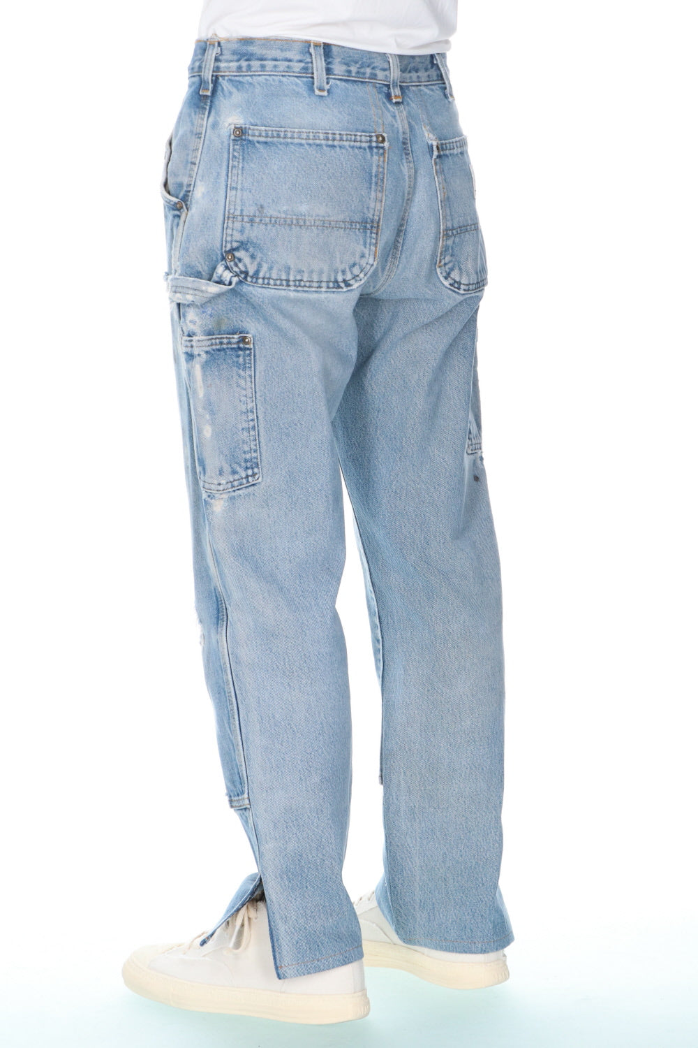 REWORKED PAINTER DENIM PANTS