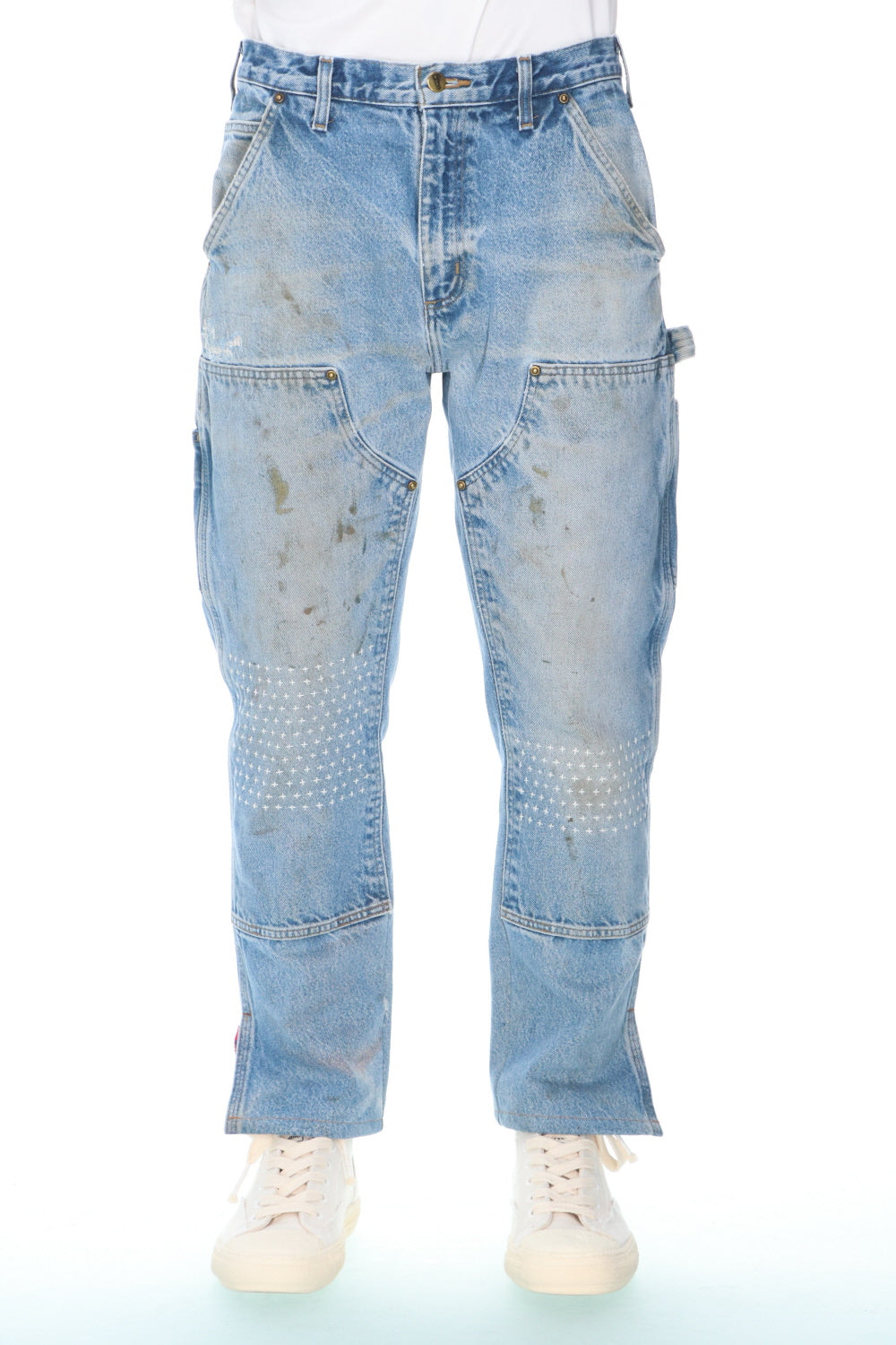 REWORKED PAINTER DENIM PANTS