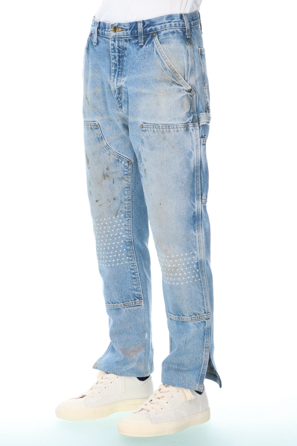REWORKED PAINTER DENIM PANTS