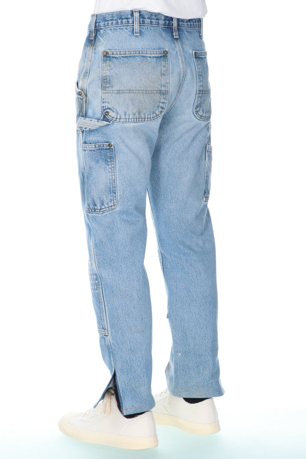 REWORKED PAINTER DENIM PANTS