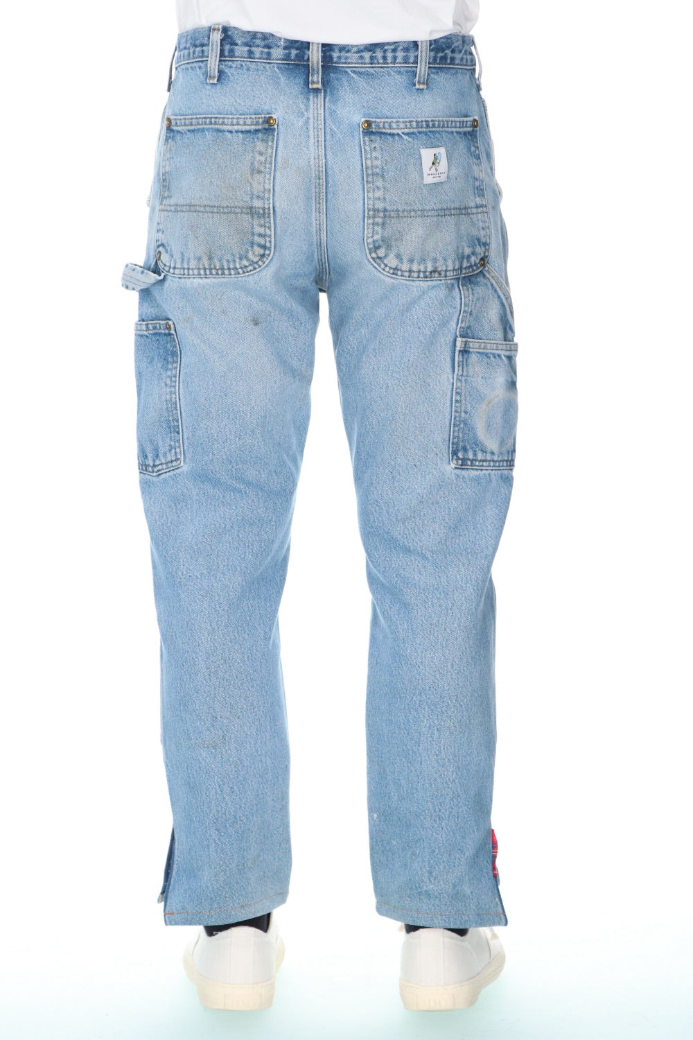 REWORKED PAINTER DENIM PANTS
