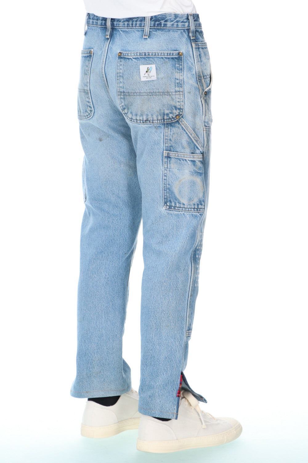 REWORKED PAINTER DENIM PANTS