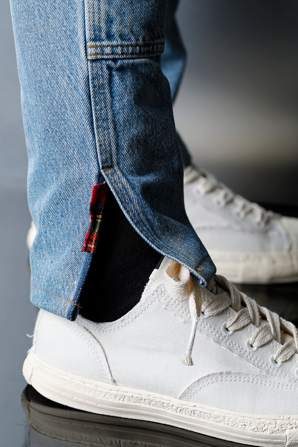 REWORKED PAINTER DENIM PANTS