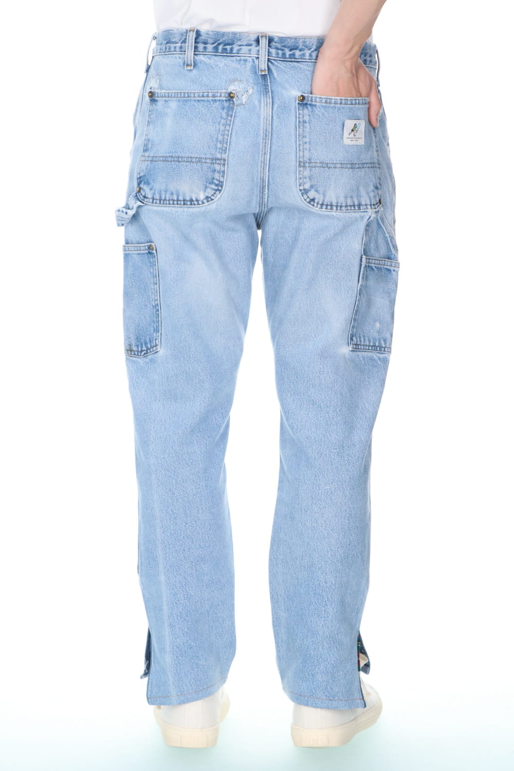 REWORKED PAINTER DENIM PANTS