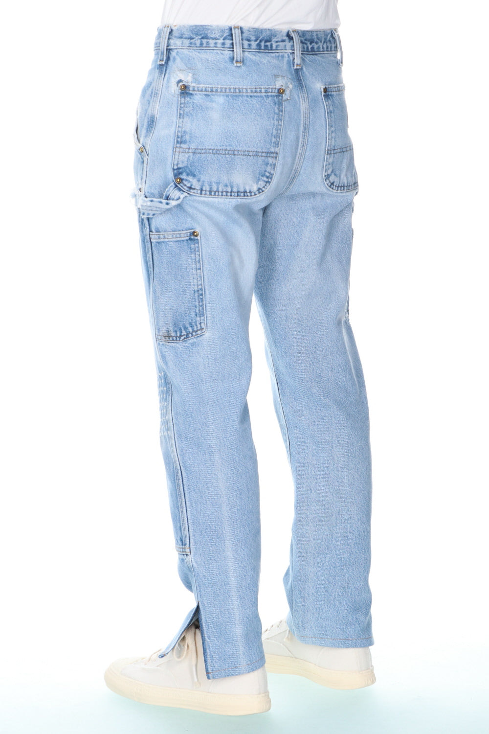 REWORKED PAINTER DENIM PANTS