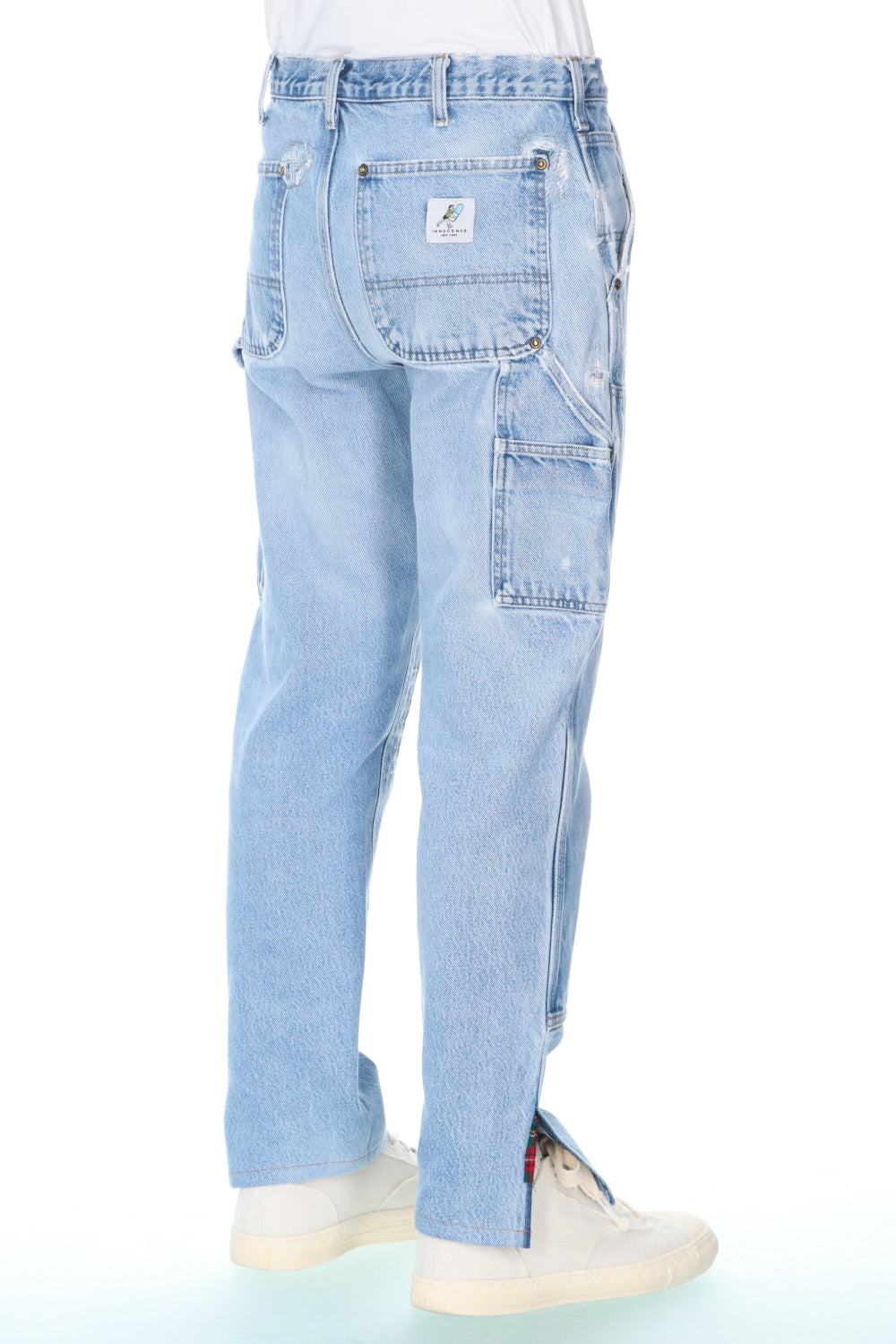 REWORKED PAINTER DENIM PANTS