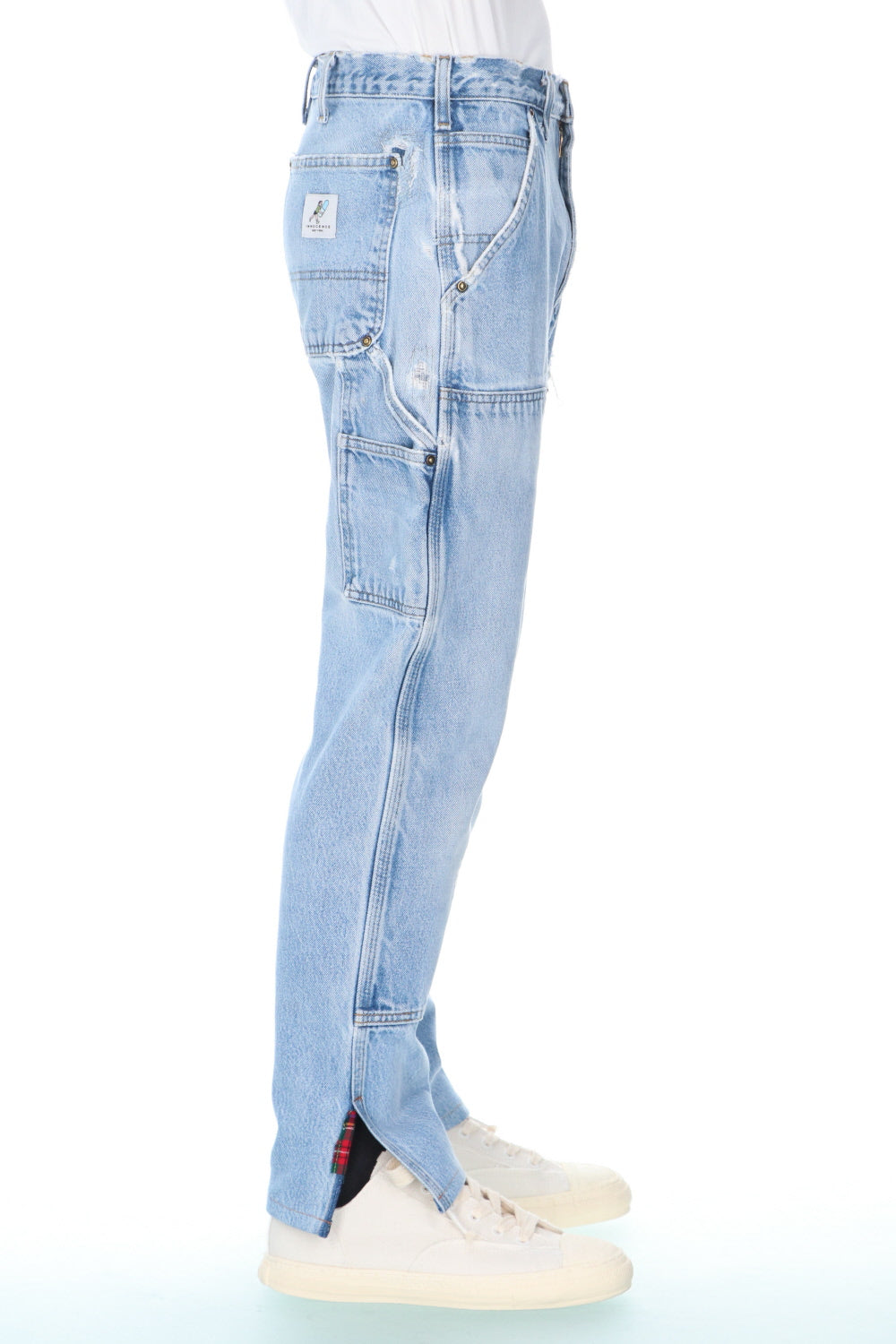REWORKED PAINTER DENIM PANTS