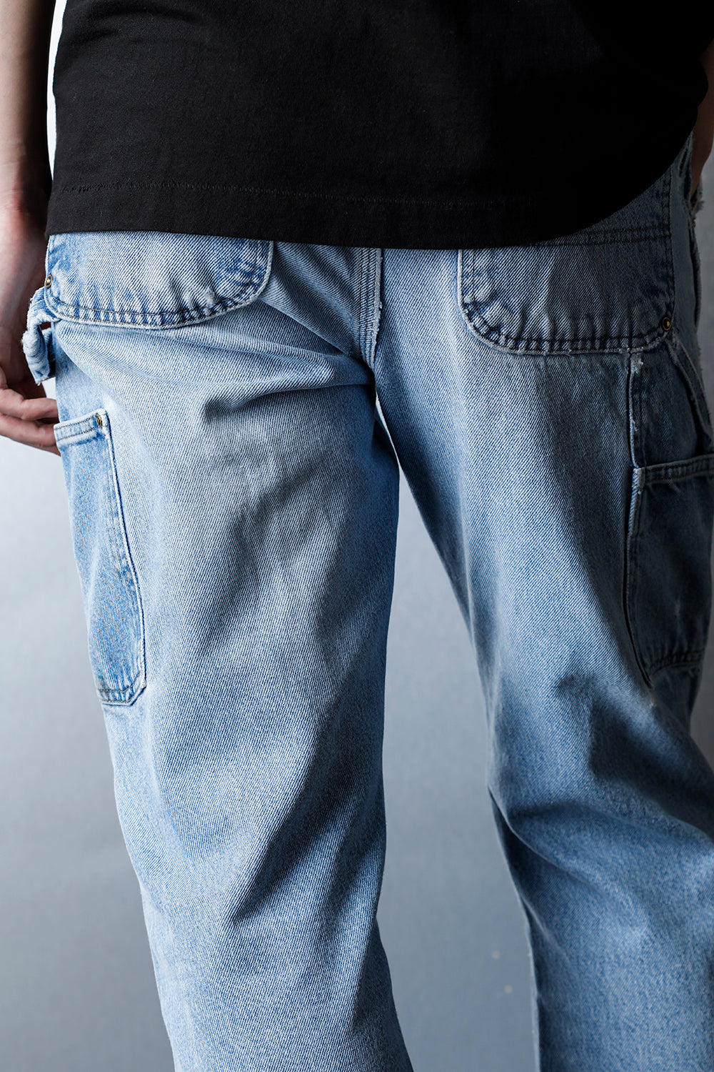REWORKED PAINTER DENIM PANTS