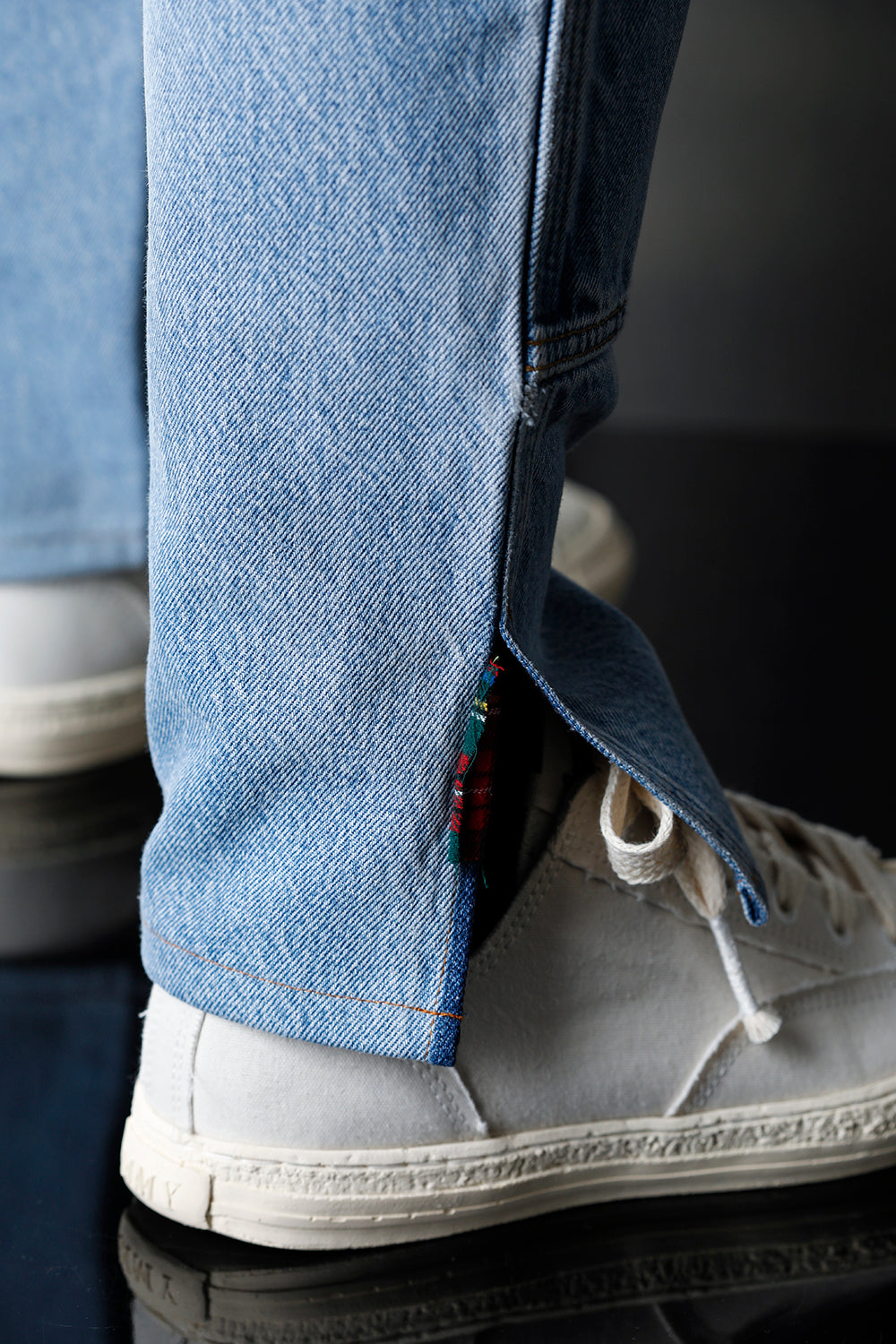 REWORKED PAINTER DENIM PANTS