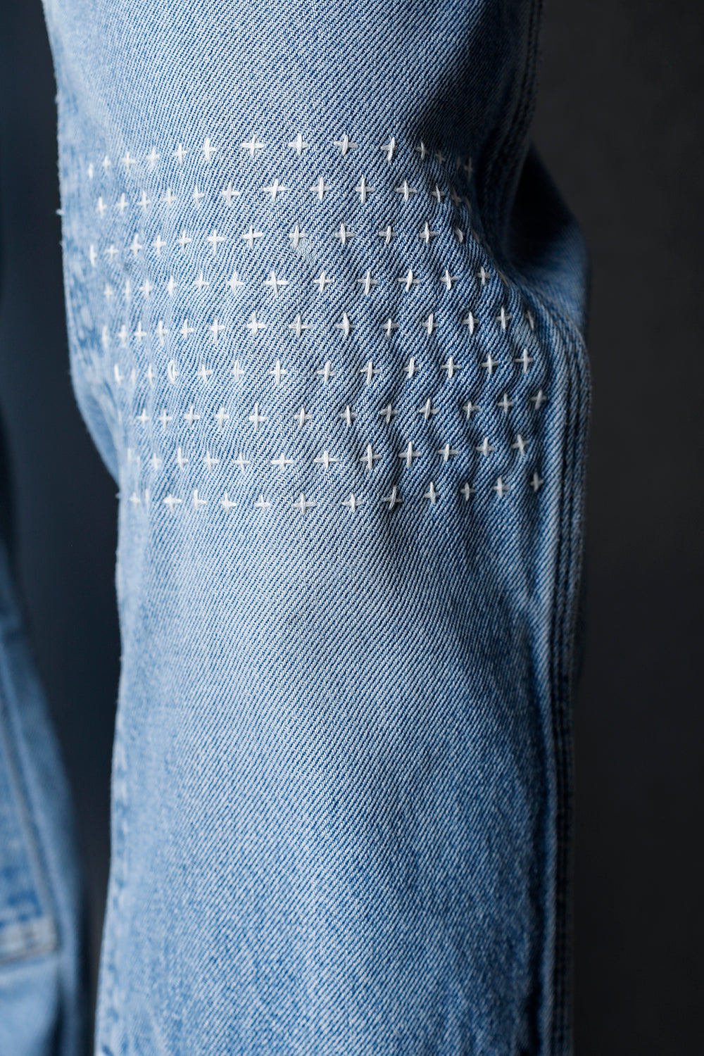 REWORKED PAINTER DENIM PANTS