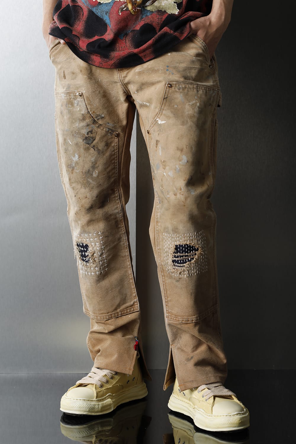 REWORKED PAINTER PANTS