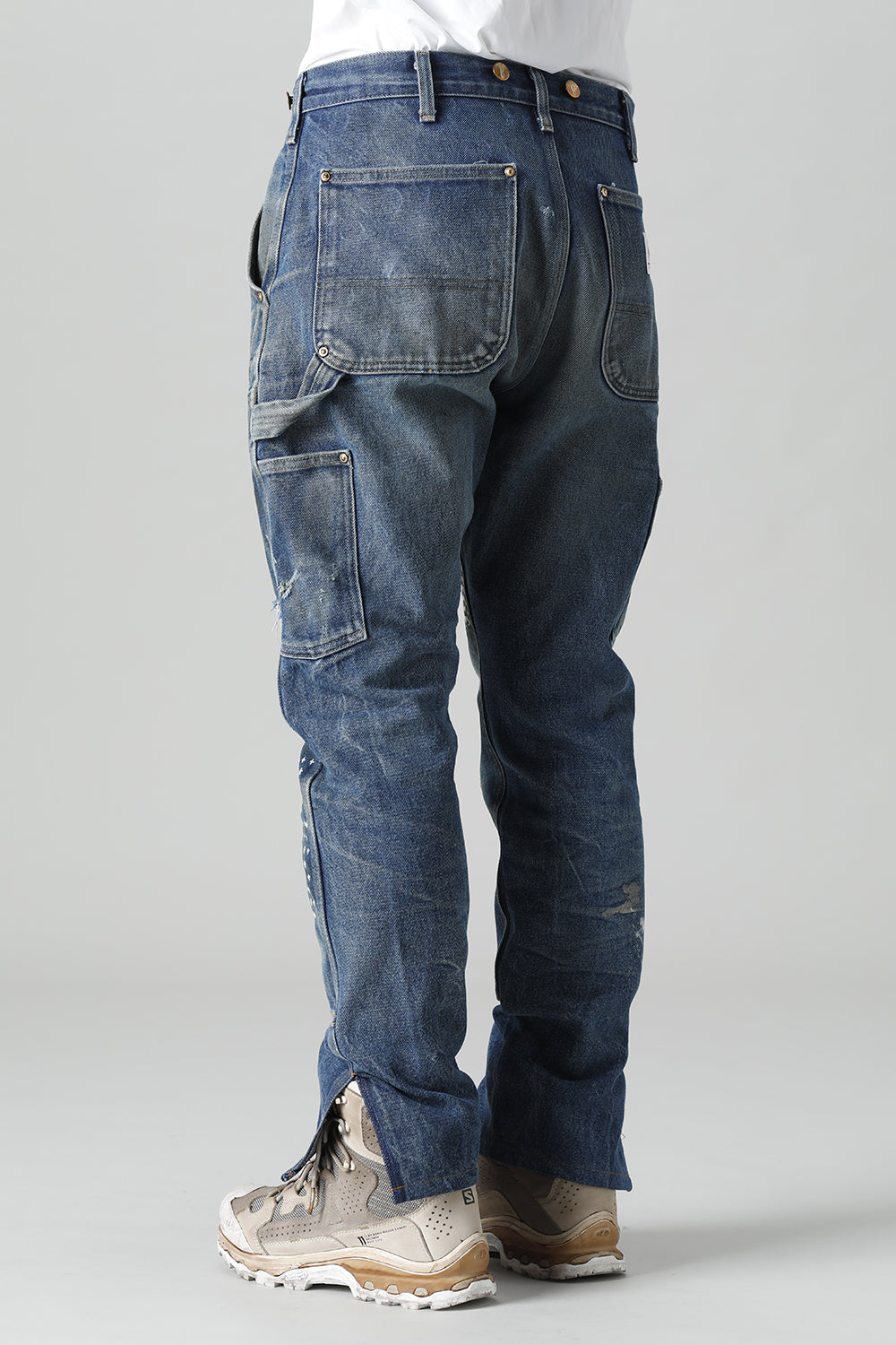 REWORKED PAINTER DENIM PANTS