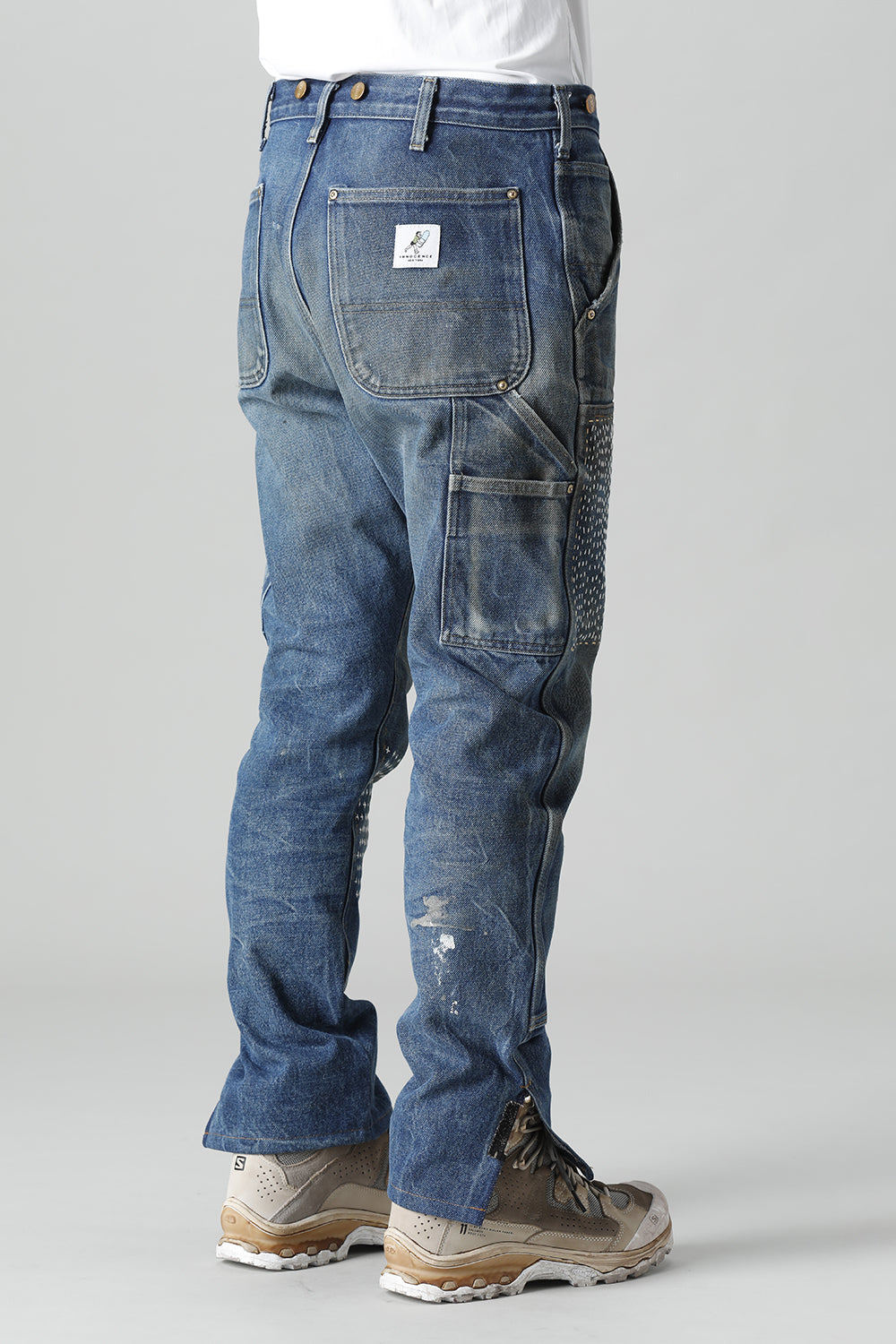 REWORKED PAINTER DENIM PANTS