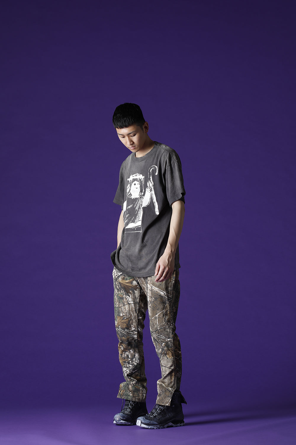 リワークド カモフラージュパンツ