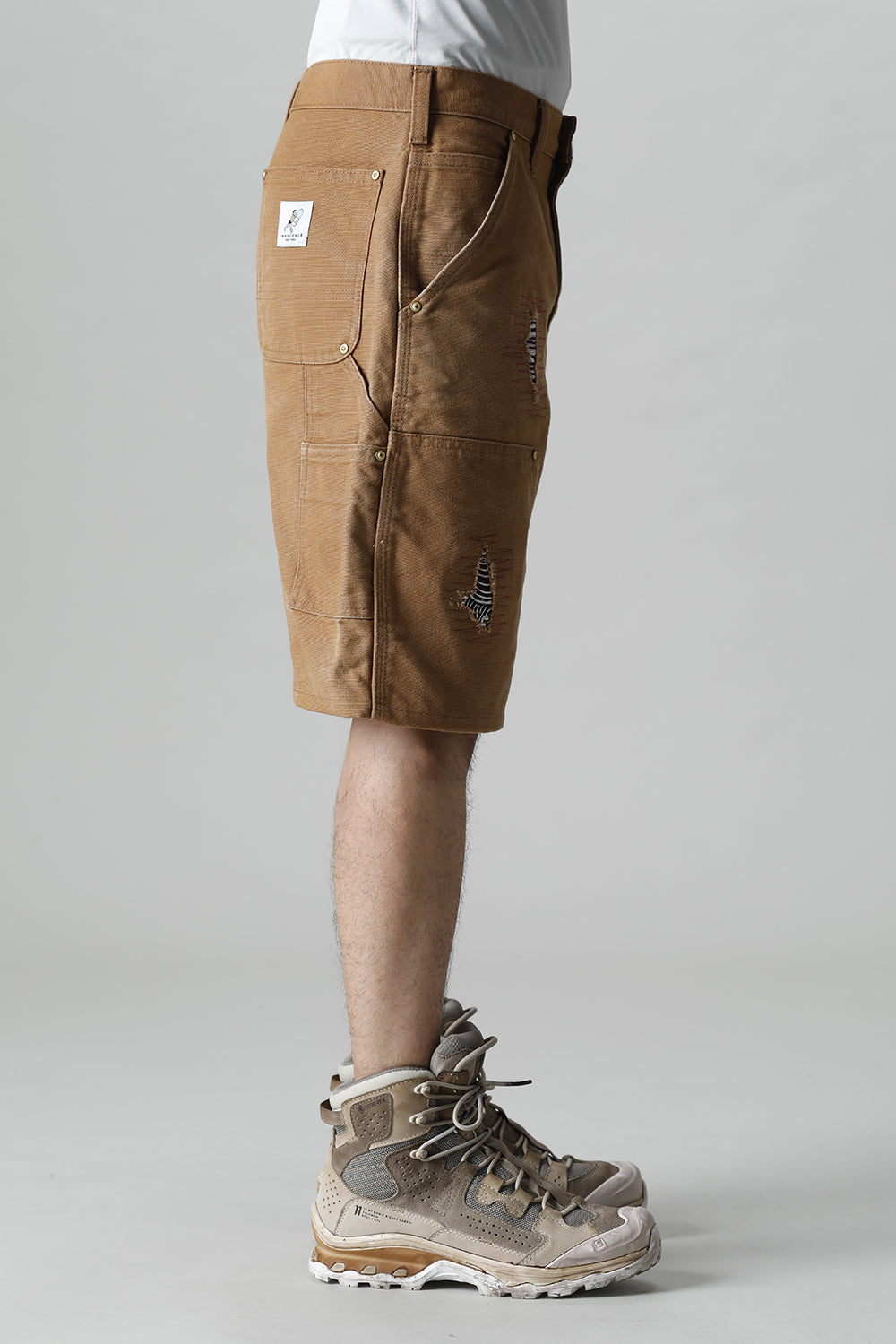 REWORKED PAINTER SHORTS