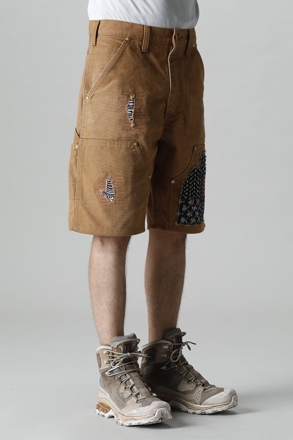 REWORKED PAINTER SHORTS