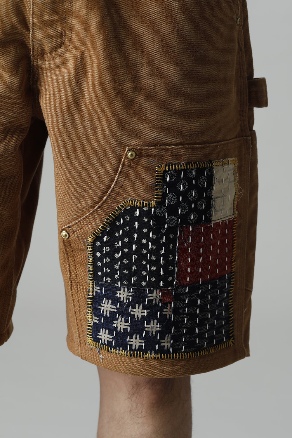 REWORKED PAINTER SHORTS