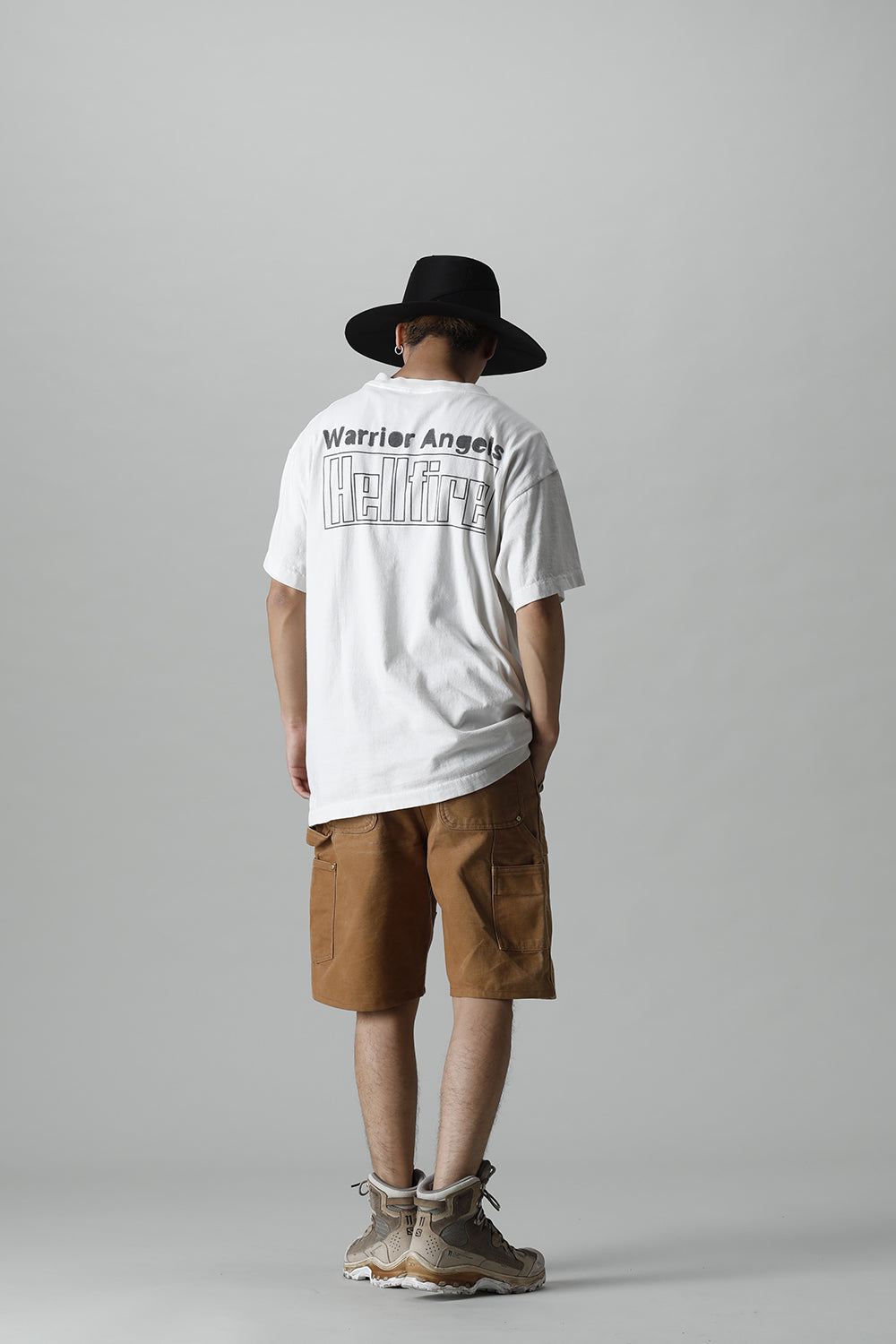 REWORKED PAINTER SHORTS