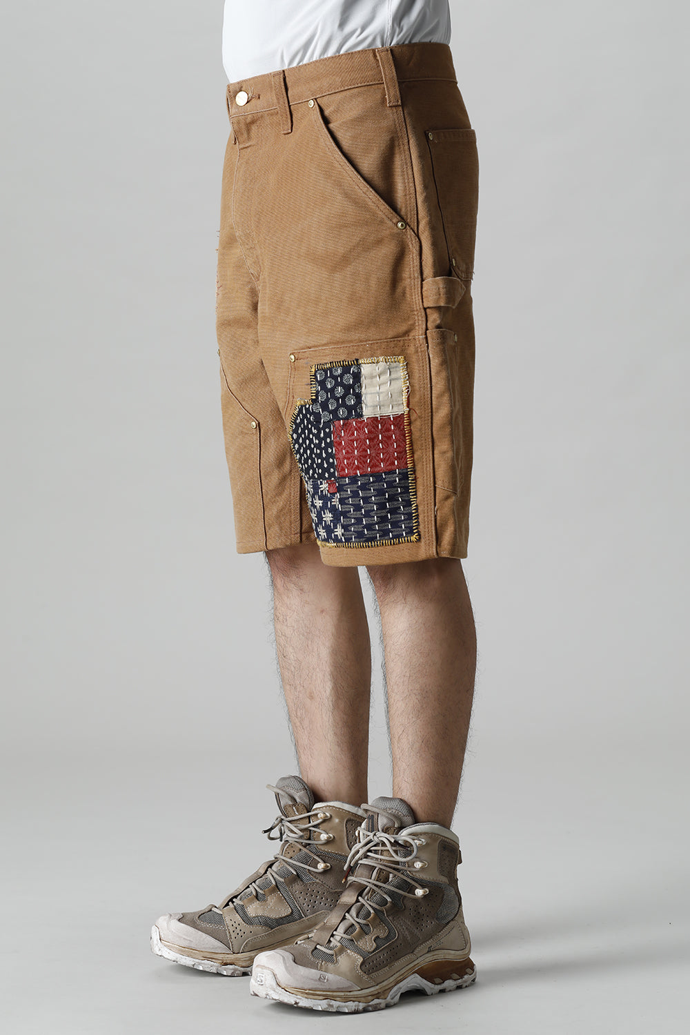 REWORKED PAINTER SHORTS