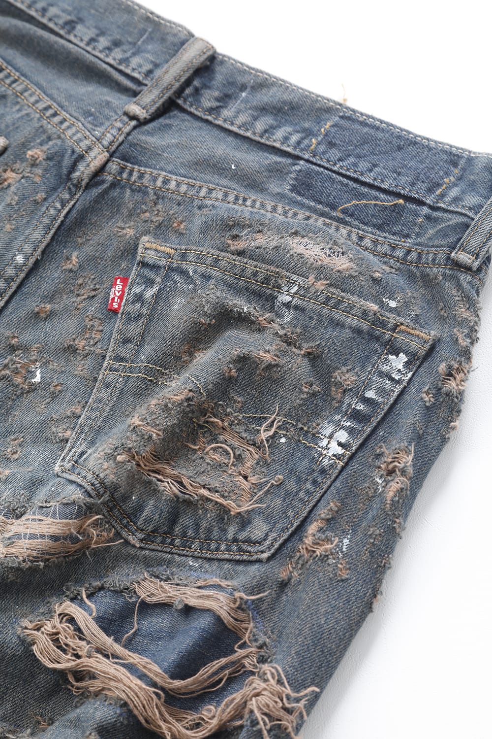 リワークド ダメージ パンツ