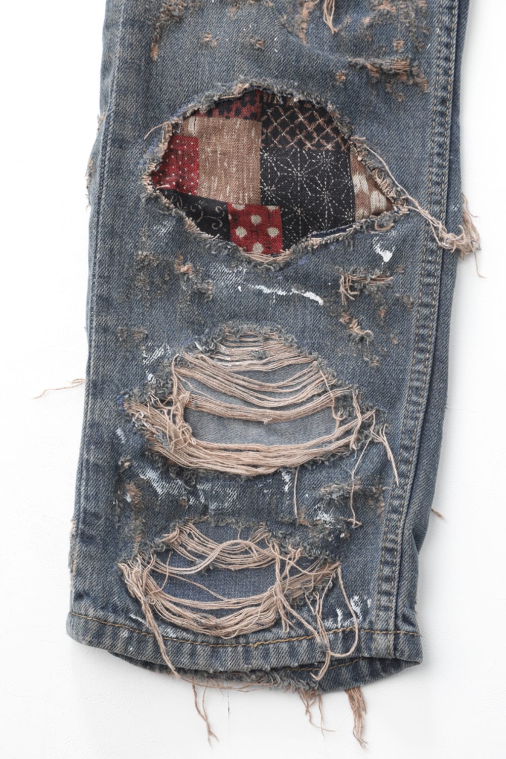 リワークド ダメージ パンツ