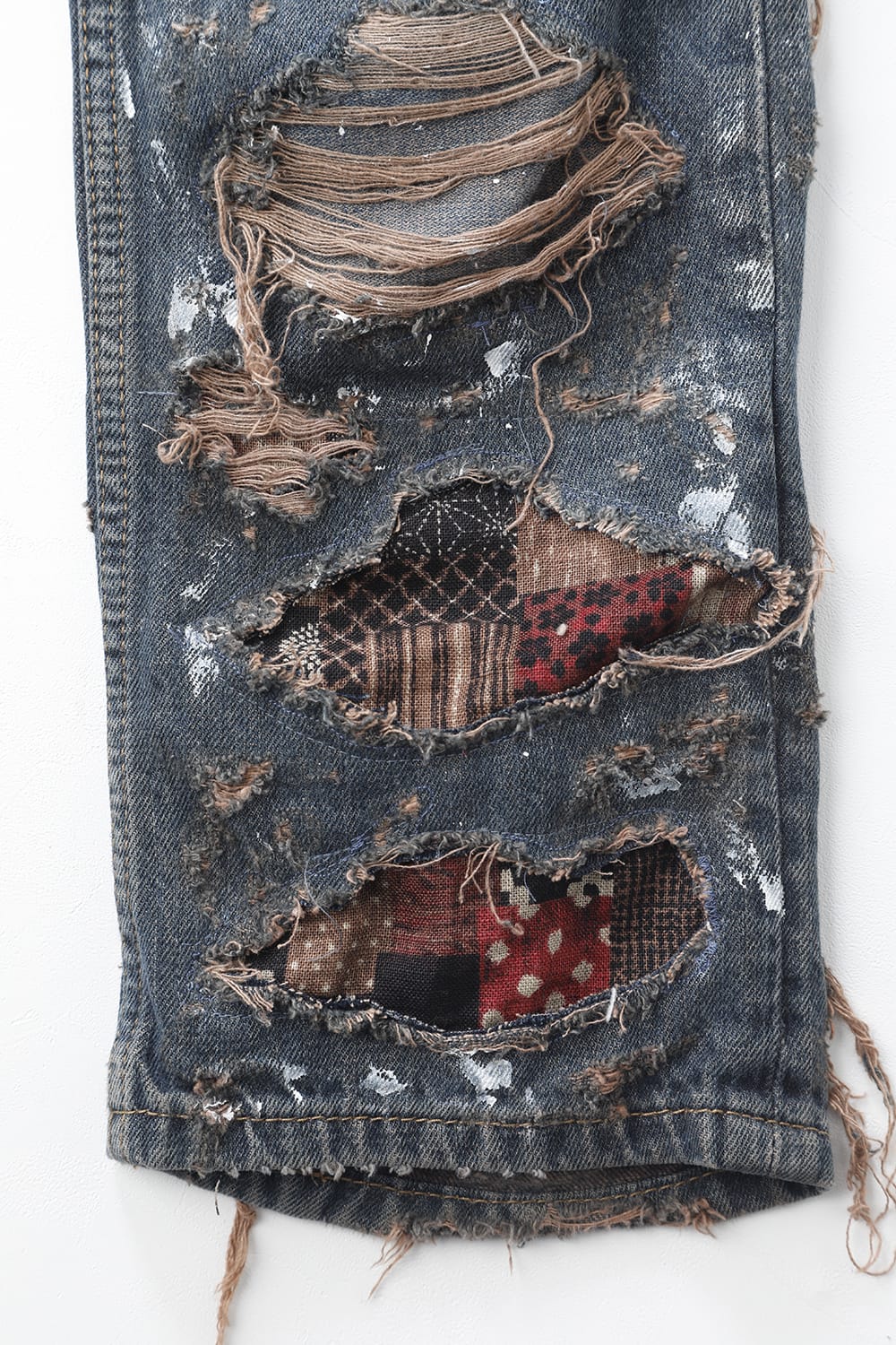 リワークド ダメージ パンツ