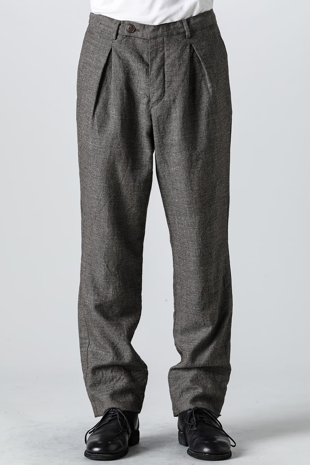 insel tucked trousers - C