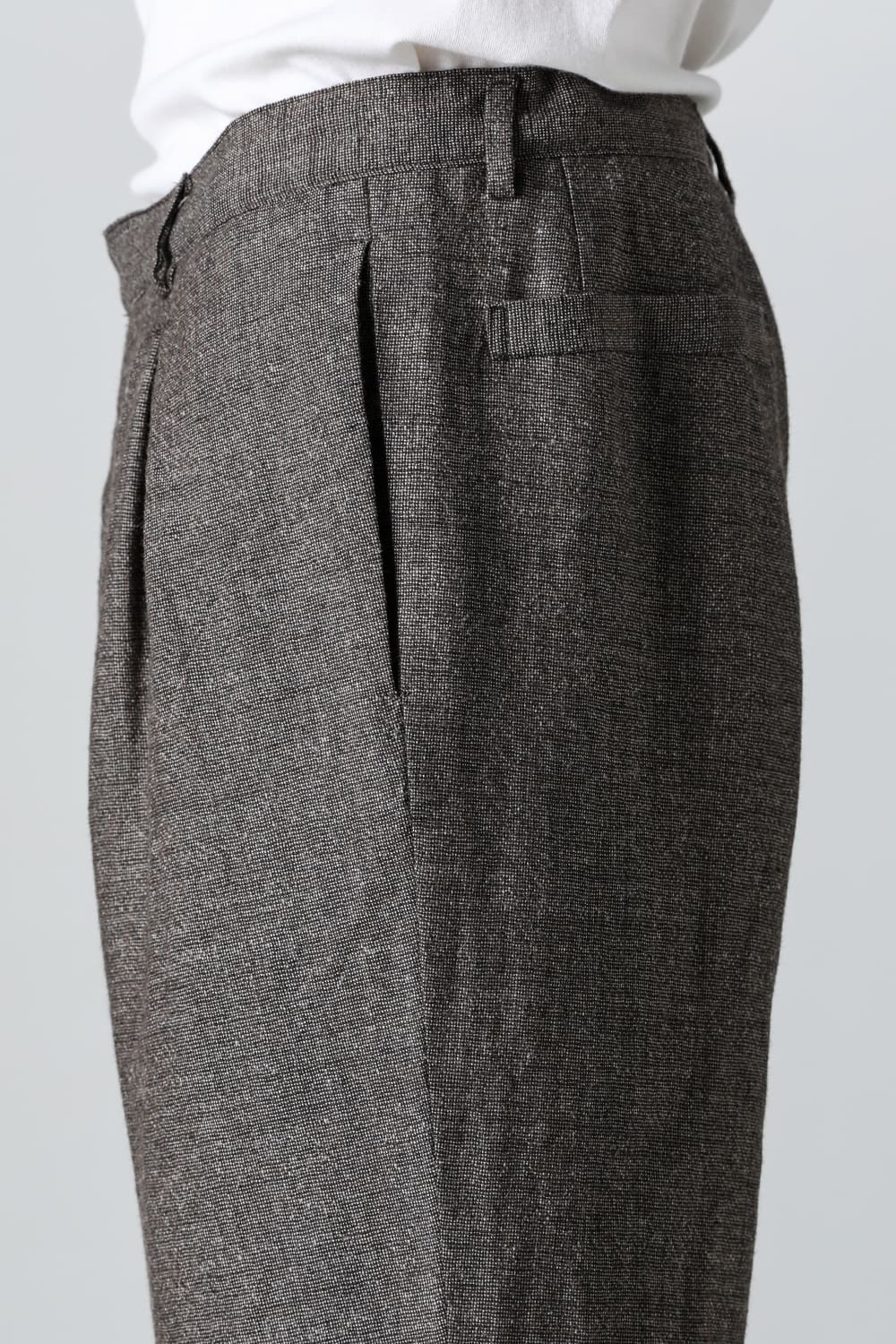 insel tucked trousers - C