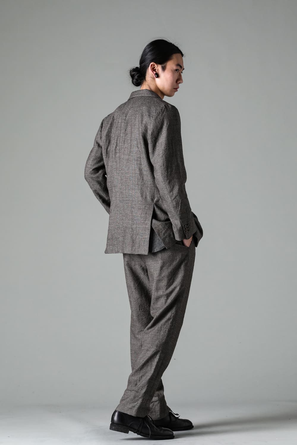 insel tucked trousers - C