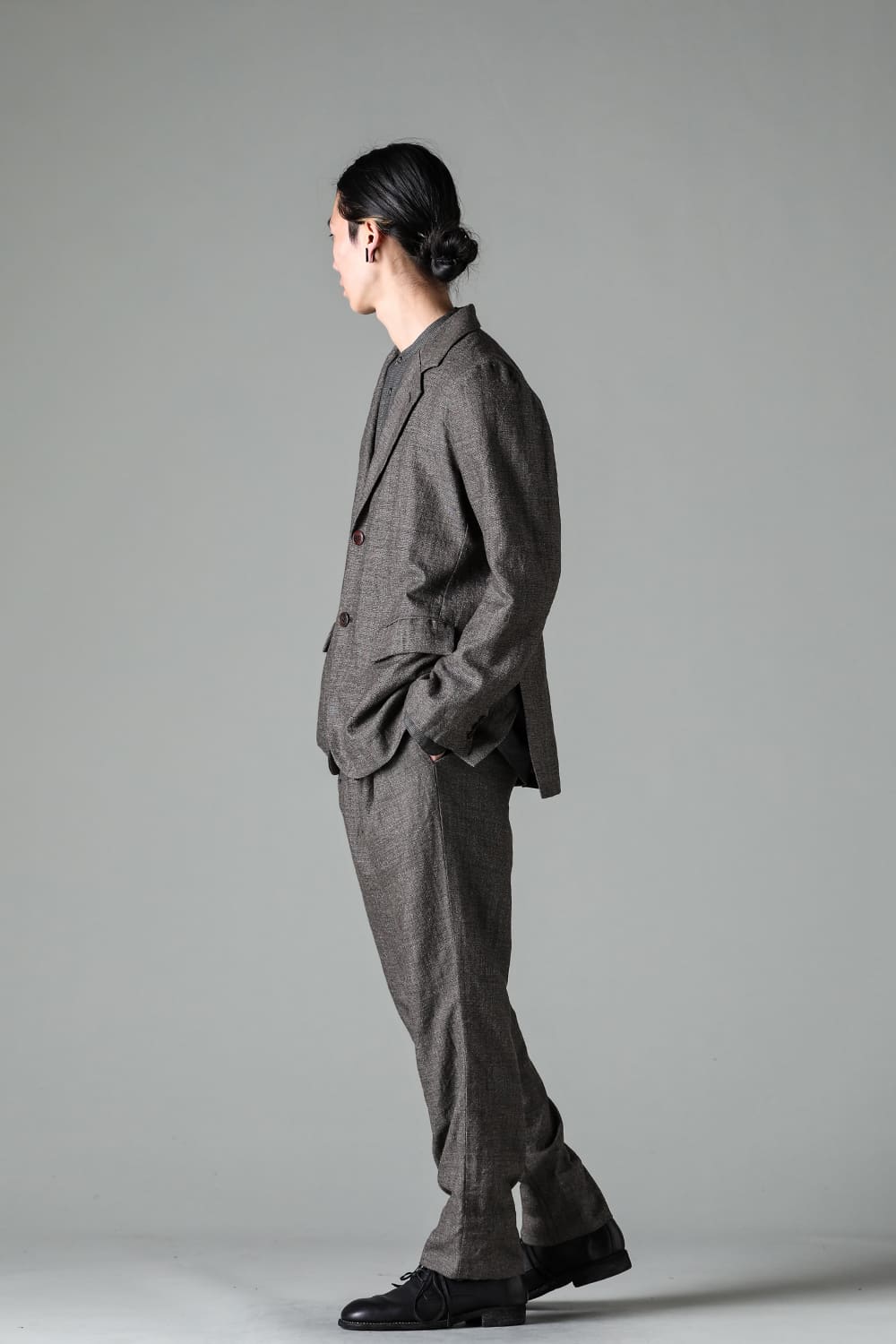 insel tucked trousers - C