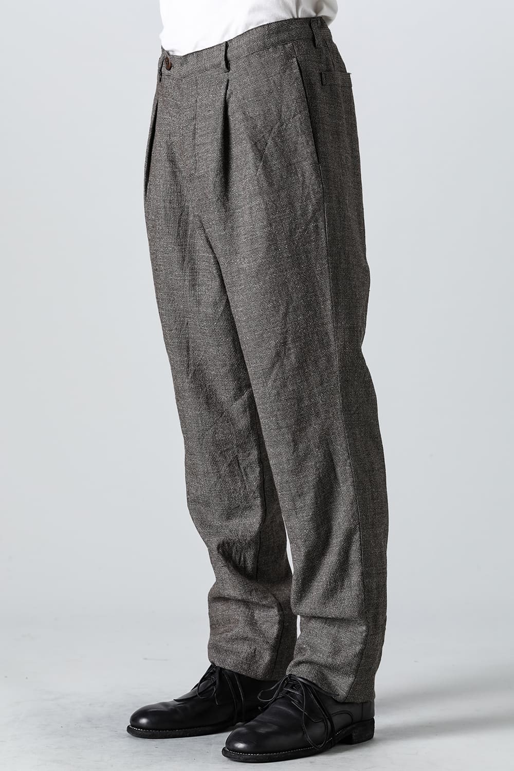 insel tucked trousers - C