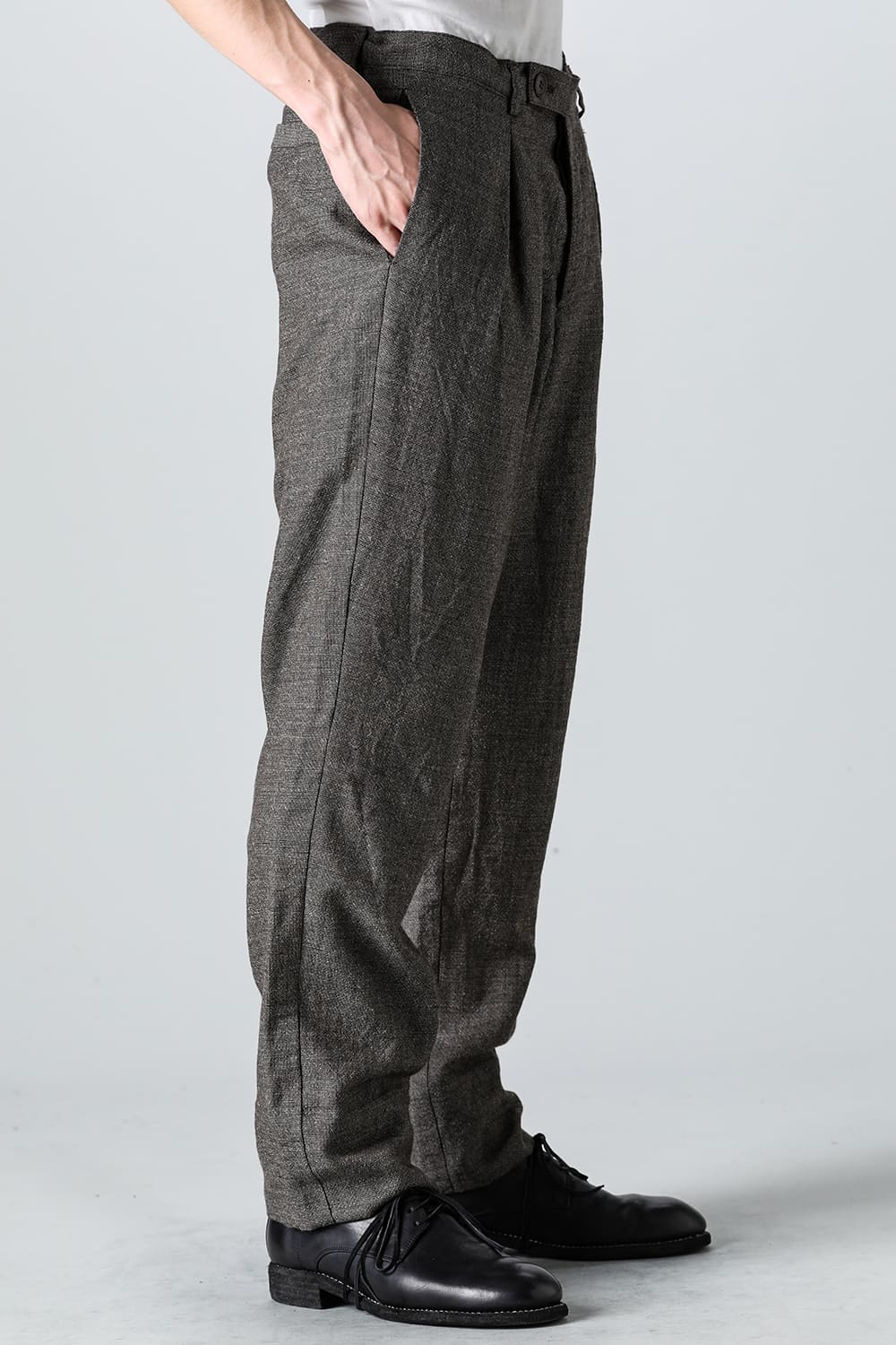 insel tucked trousers - C