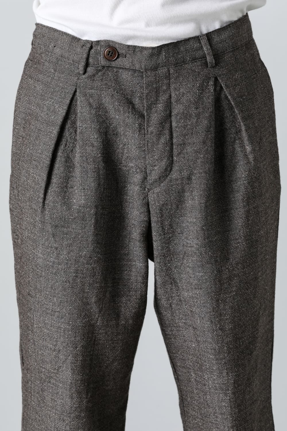 insel tucked trousers - C