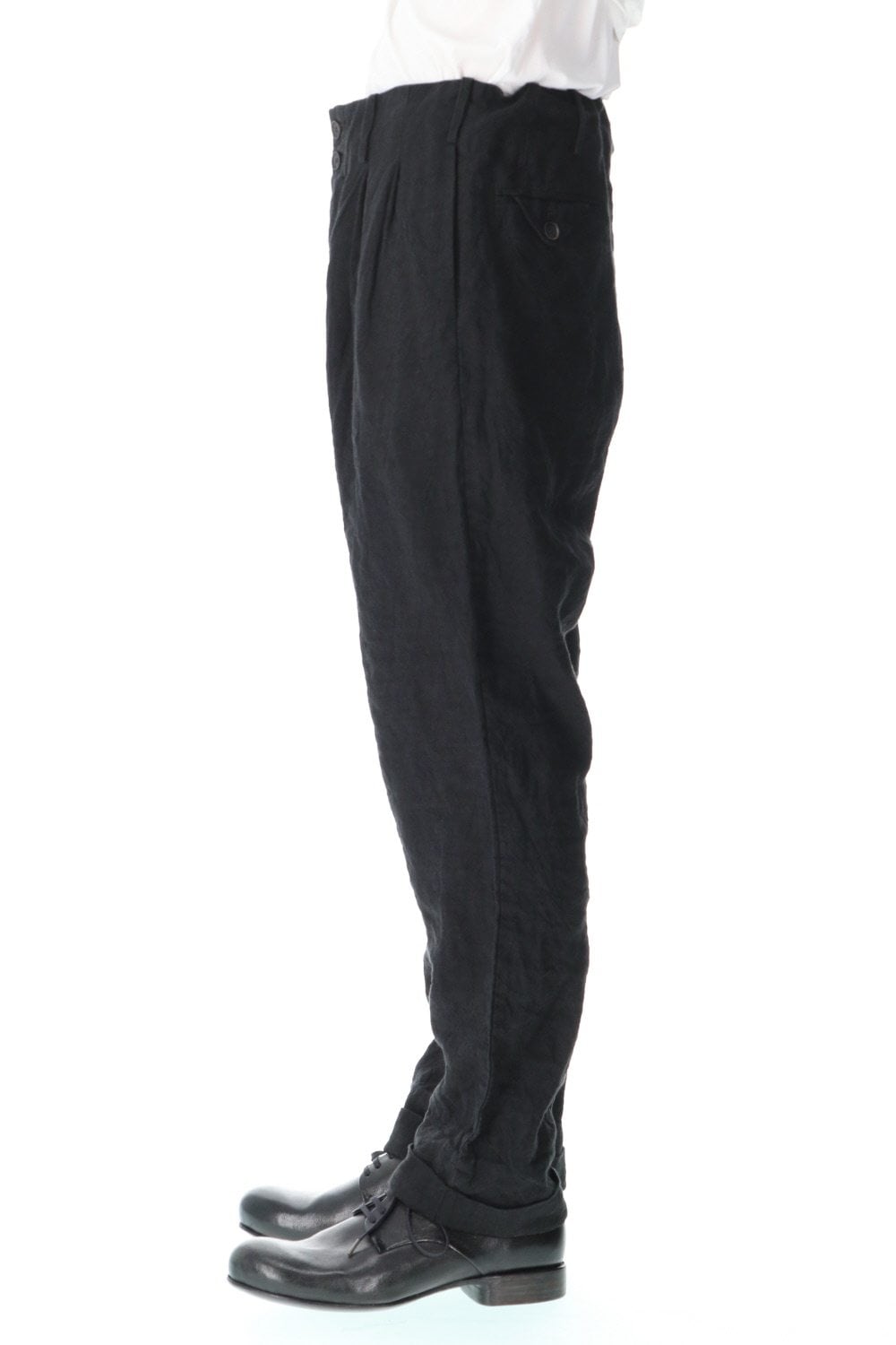 Artist Linen 2 Tuck trousers