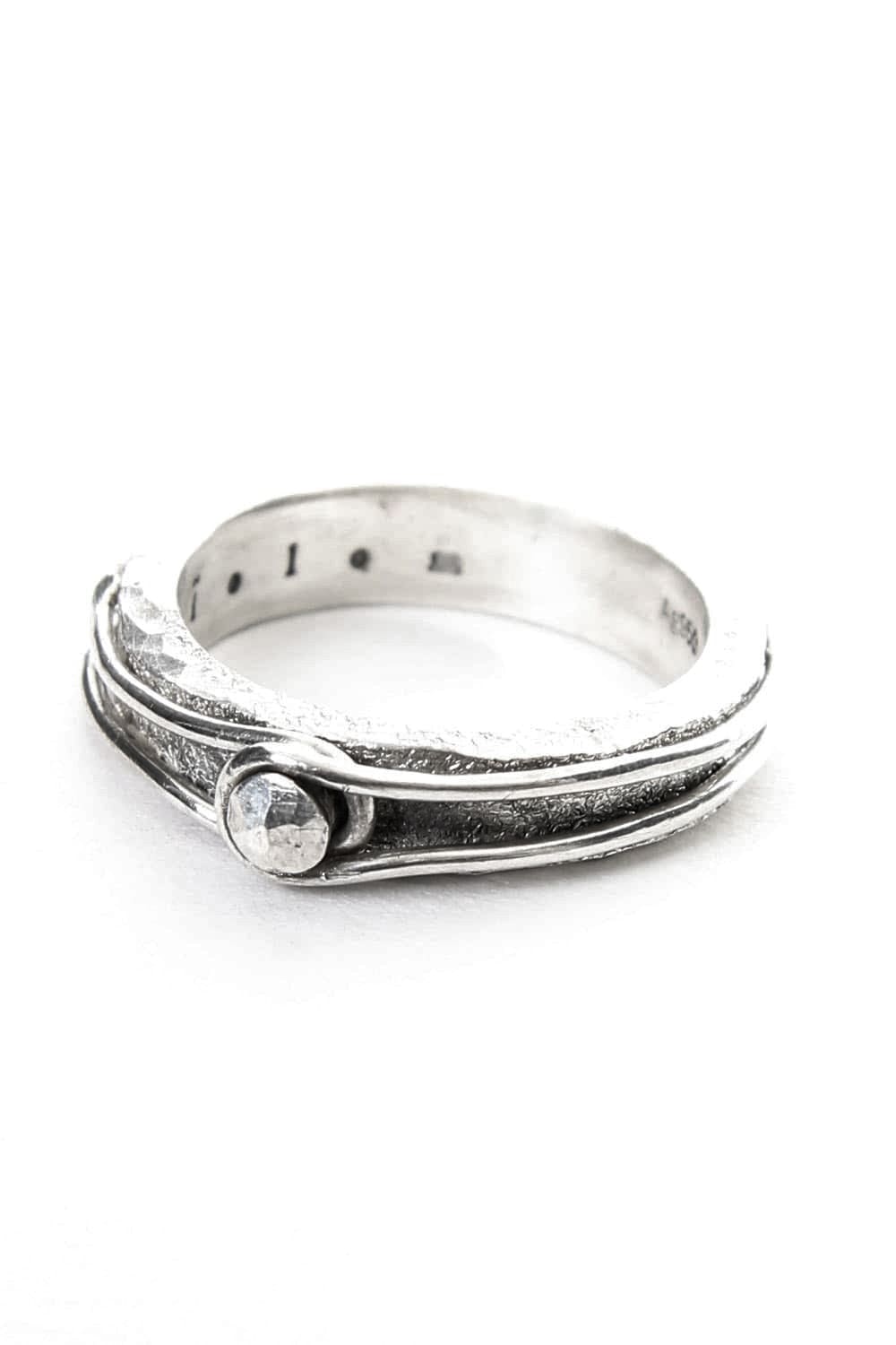 Pin Studded Wire Ring - io-01-130
